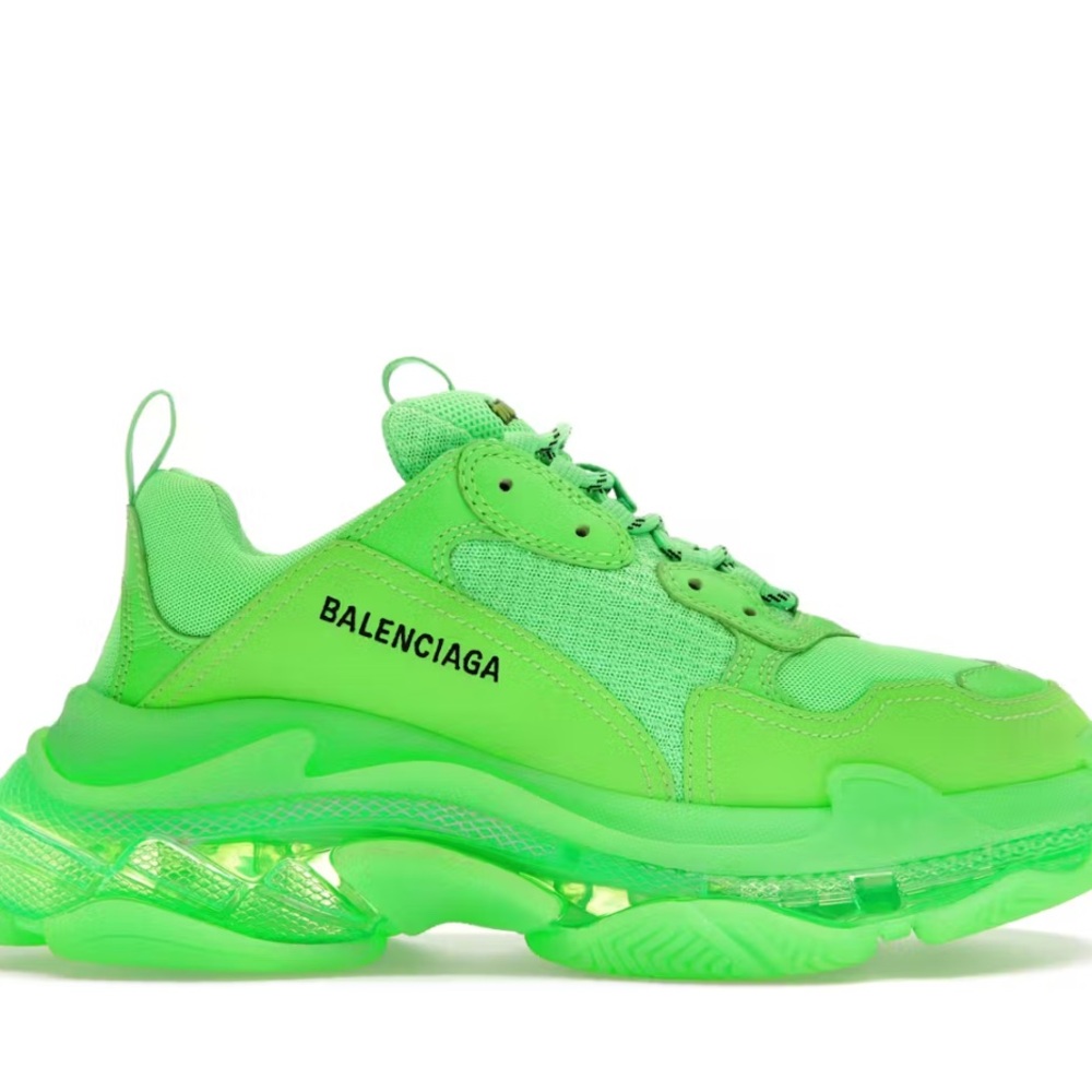 Lime green Balenciaga